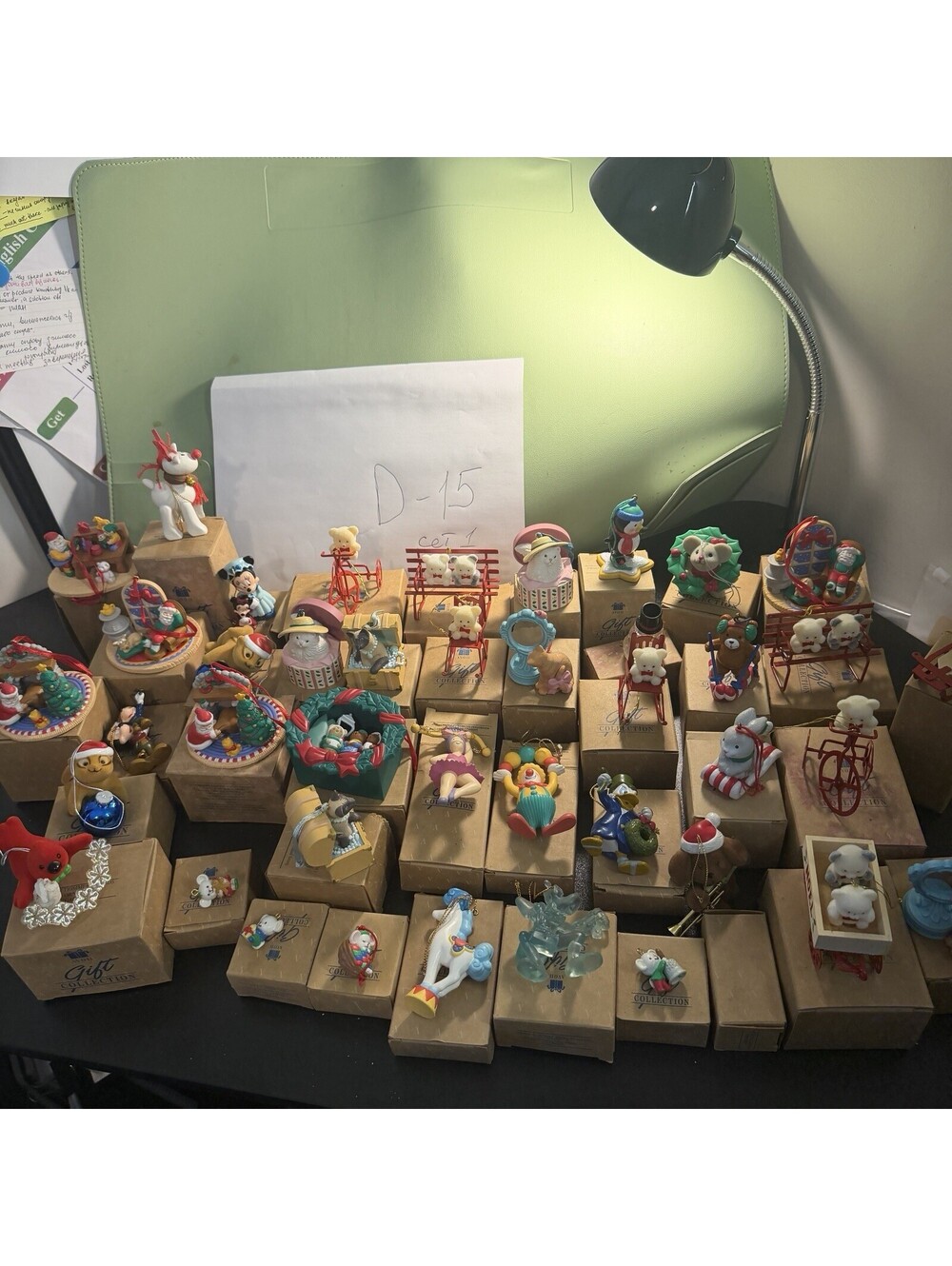 Lot of 43Vintage Avon Christmas Ornaments in Boxes NOS
